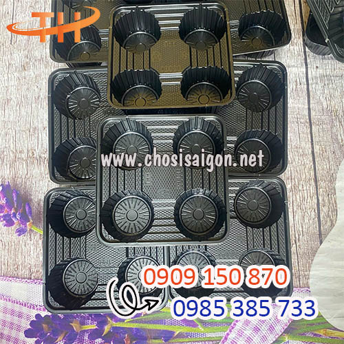 Khay nhựa 4 ngăn an toàn, tiện lợi giá rẻ