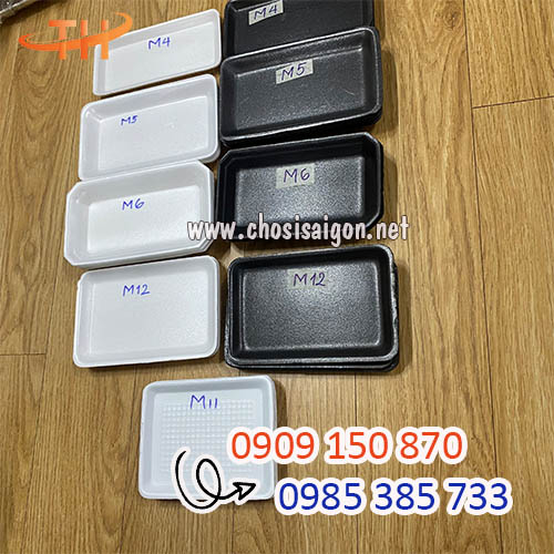 Khay xốp các loại đựng trái cây sỉ rẻ