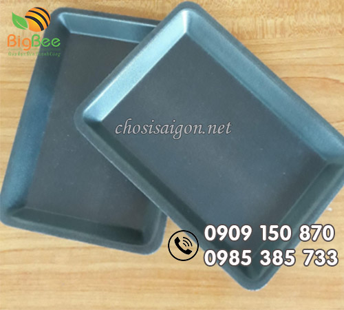 Khay xốp đen đựng hải sản giá rẻ