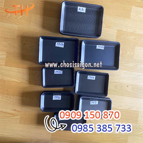 Khay xốp đen đủ các loại mẫu mã giá tốt