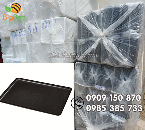 Khay xốp đen đựng thực phẩm các loại sỉ rẻ