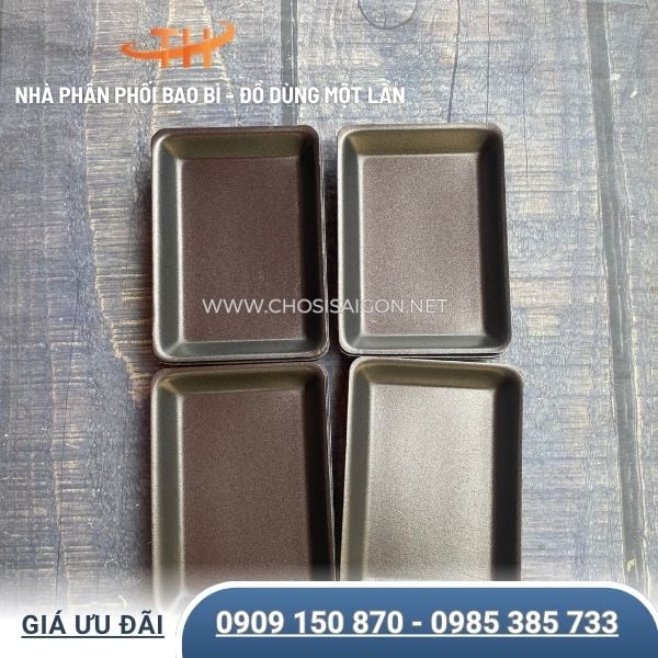 Khay xốp đen M14 sạch sẽ, vệ sinh