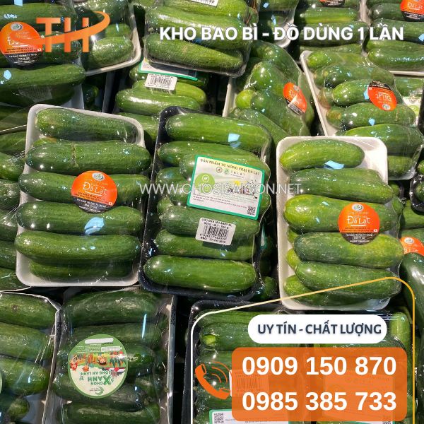 Khay xốp đựng rau, củ, quả, hàng nông sản giá sỉ rẻ