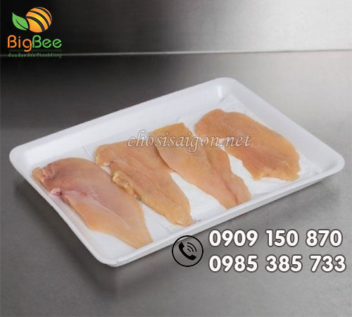 Khay xốp đựng thịt giá sỉ rẻ