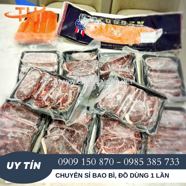 Khay xốp đựng thực phẩm đông lạnh giá rẻ