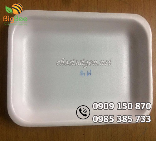 Khay xốp đựng thức ăn trong ngành thực phẩm