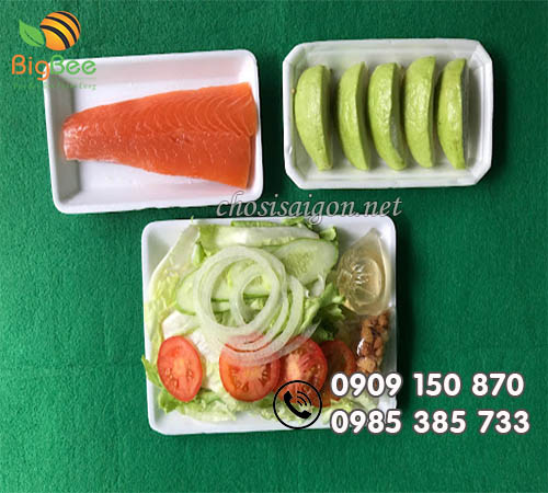 Khay xốp màu trắng giá rẻ, uy tín