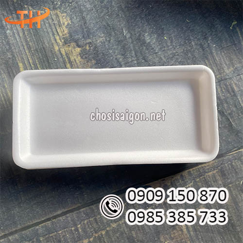 Giá siêu ưu đãi khay xốp trắng đựng rau, củ, quả, trái cây