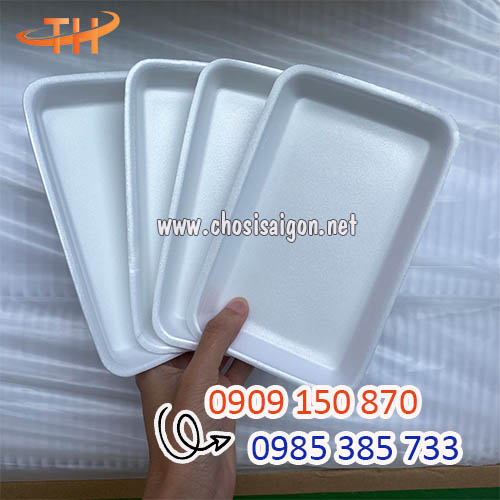 Khay xốp nhỏ sỉ rẻ, freeship HCM