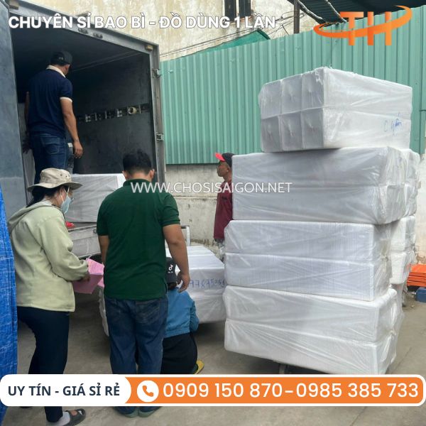 Khay xốp trắng giao nhanh, đúng hẹn