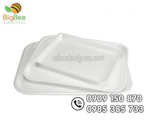Khay xốp trắng nhiều cỡ giá tốt chất lượng