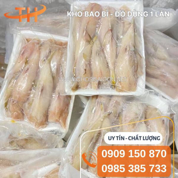 Túi hút chân không, khay xốp bảo quản thực phẩm sỉ rẻ HCM