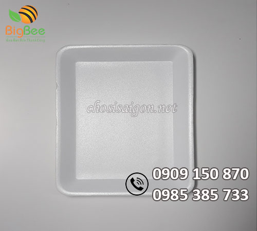 Khay xốp vuông trắng sỉ rẻ