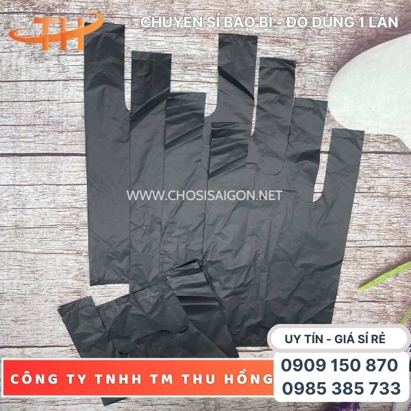 Bao bì túi xốp đen 2 quai giá tốt