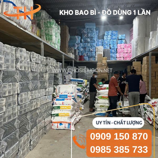 Tổng kho số lượng lớn bao bì, đồ dùng 1 lần rẻ nhất TP.HCM
