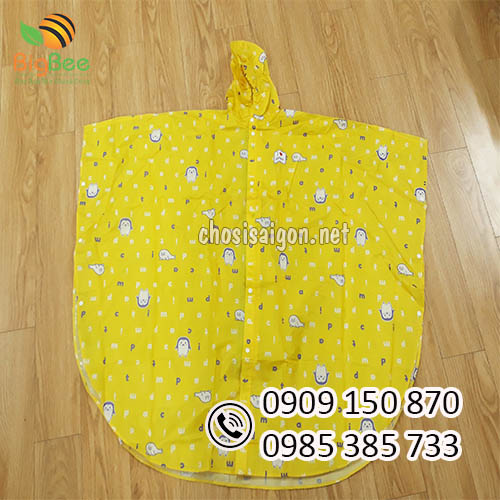 Áo mưa cho bé nhiều size kích cỡ giá rẻ nhất