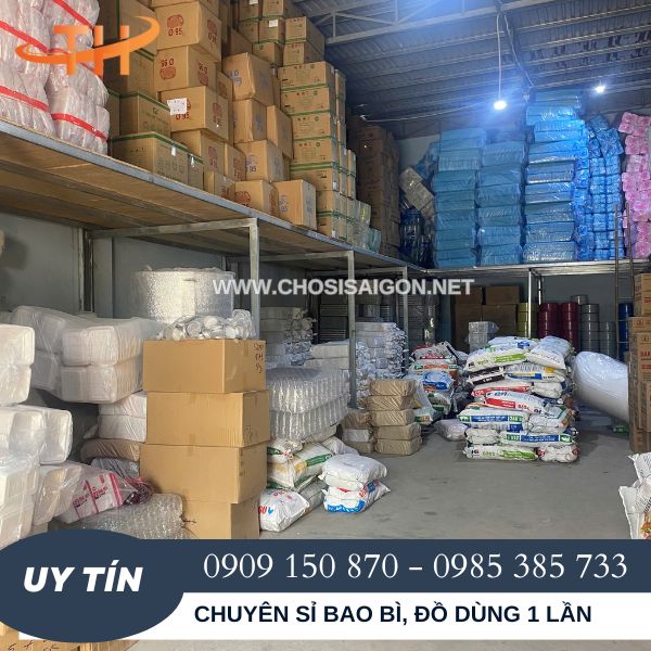 Kho sỉ đồ dùng 1 lần tại Bình Chánh, HCM