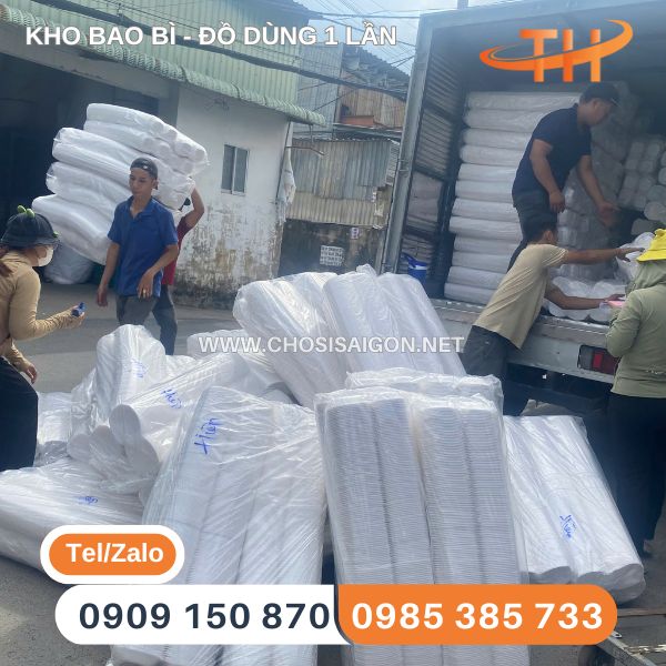 Hộp xốp nhỏ đựng bánh bao sẵn kho số lượng lớn