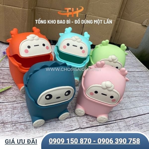 Thùng rác mini nhỏ gọn để bàn