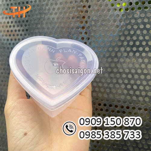 Khuôn nhựa làm bánh flan, đựng râu câu, yaourt sỉ siêu rẻ