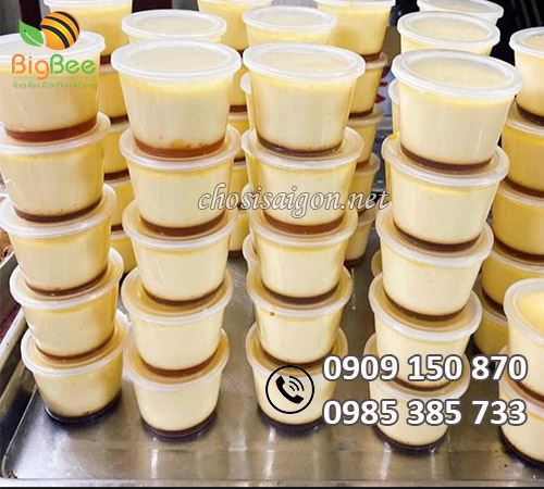 Hộp đựng bánh flan giá sỉ rẻ ưu đãi