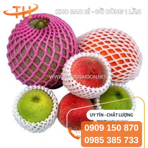 Lưới xốp bọc trái cây đủ màu, đủ size giá rẻ