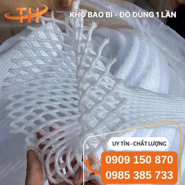 Xốp lưới dài bọc trái cây không cắt
