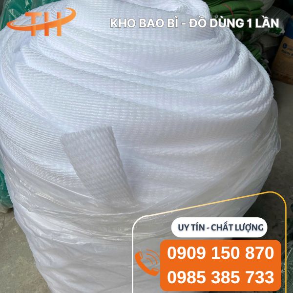 Xốp lưới bọc trái cây nguyên cuộn 1kg