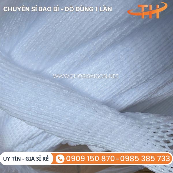 Lưới xốp bọc trái cây không cắt