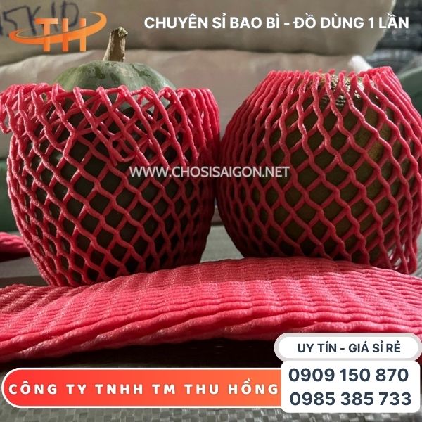 Xốp bọc trái cây dùng cho táo, lê, cam, bưởi, xoài, đu đủ