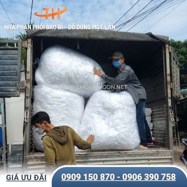 Lưới xốp bọc ổi tại kho miền Nam