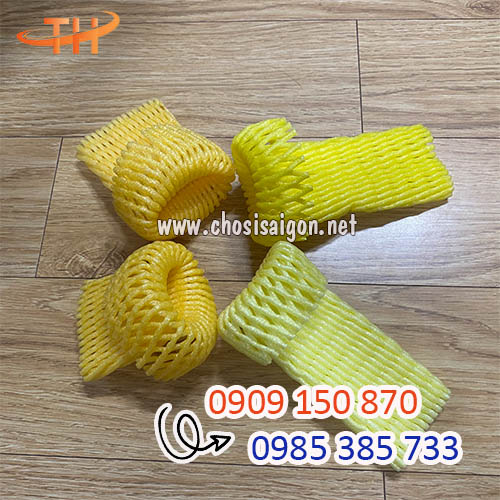 Lưới xốp vàng bọc trái cây sỉ rẻ