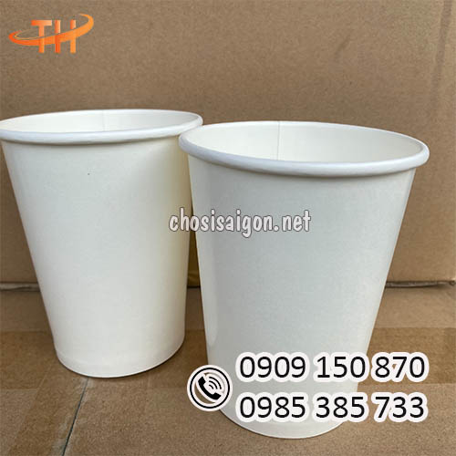Tìm mua ly giấy trắng trơn sỉ siêu rẻ