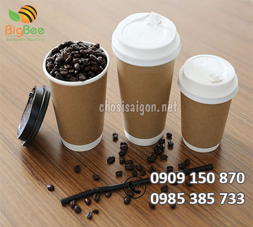 Ly giấy 2 lớp chịu nhiệt giá rẻ