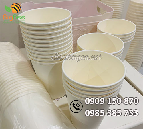 Ly giấy có nắp giá rẻ tại TP.HCM