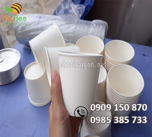 Ly giấy có nắp giá rẻ ưu đãi tại Bình Chánh - TP.HCM