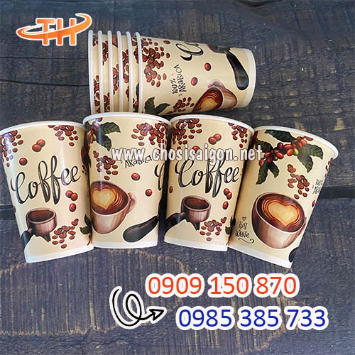Ly giấy 16oz đựng coffee sỉ rẻ