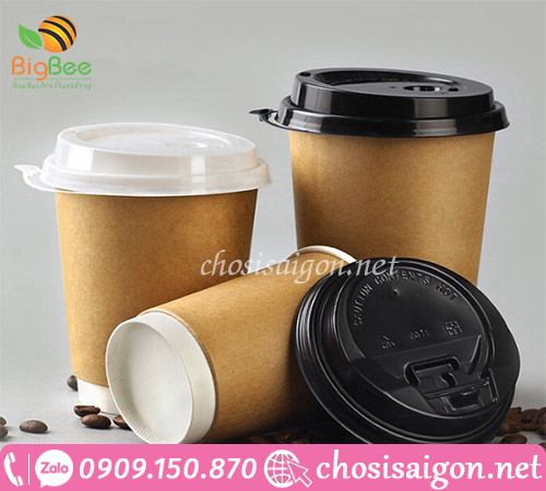 Ly giấy đựng cafe, trà nóng giá rẻ tại TP.HCM
