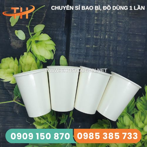 Cốc giấy 16oz đựng cafe, trà sữa, nước ép