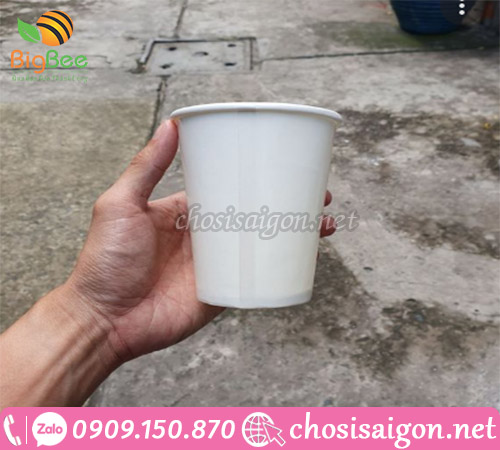 Cung cấp ly giấy trắng uống nước giá rẻ