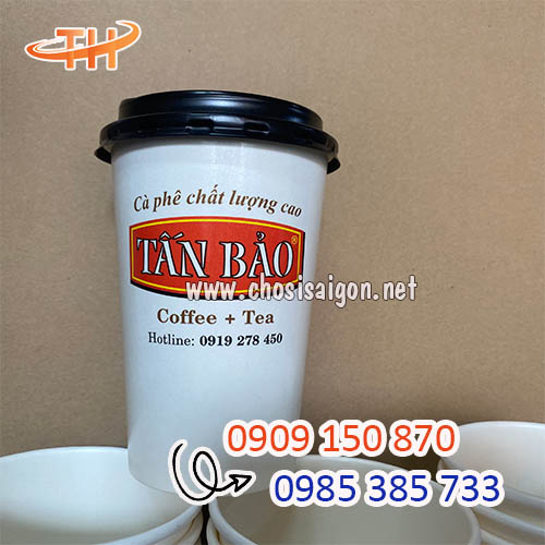 Ly giấy in theo yêu cầu của các cửa hàng thức uống sỉ rẻ