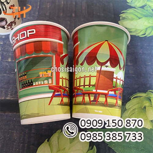 Ly giấy in hình sẵn đẹp, uy tín