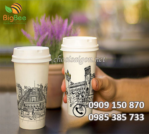 Ly giấy in logo độc quyền giá sỉ tốt nhất