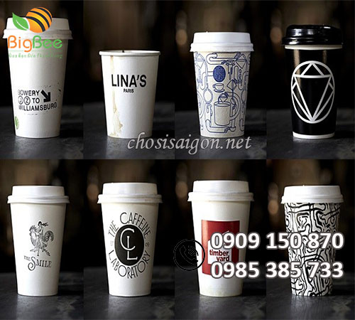 Ly giấy in logo thương hiệu sỉ rẻ