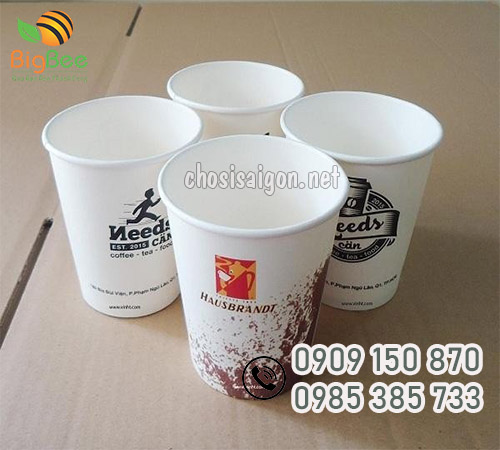 Ly giấy in logo thương hiệu độc quyền giá sỉ rẻ