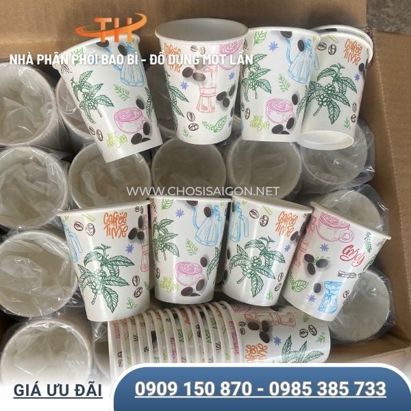 Ly giấy in sẵn tiết kiệm chi phí