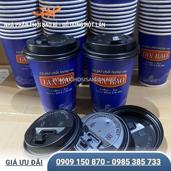 Ly giấy in logo quảng bá thương hiệu