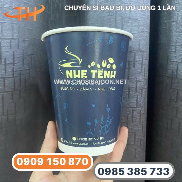 Ly giấy in thương hiệu giá sỉ