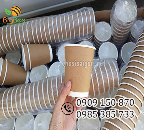 Ly giấy chịu nhiệt đựng thức uống nóng giá rẻ ưu đãi
