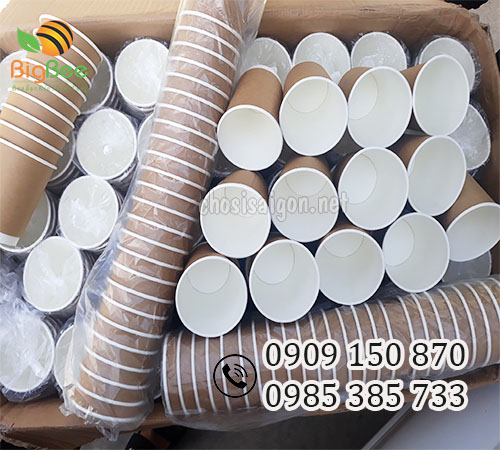 Ly giấy kraft nâu 12oz (400ml) giá sỉ rẻ